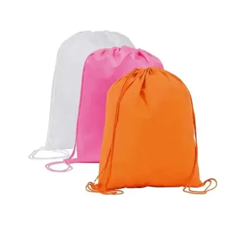 Custom Logo Drawstring Bag  03