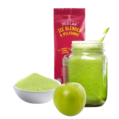 ICE BLENDED GREEN APPLE 1KG/ 1CTN