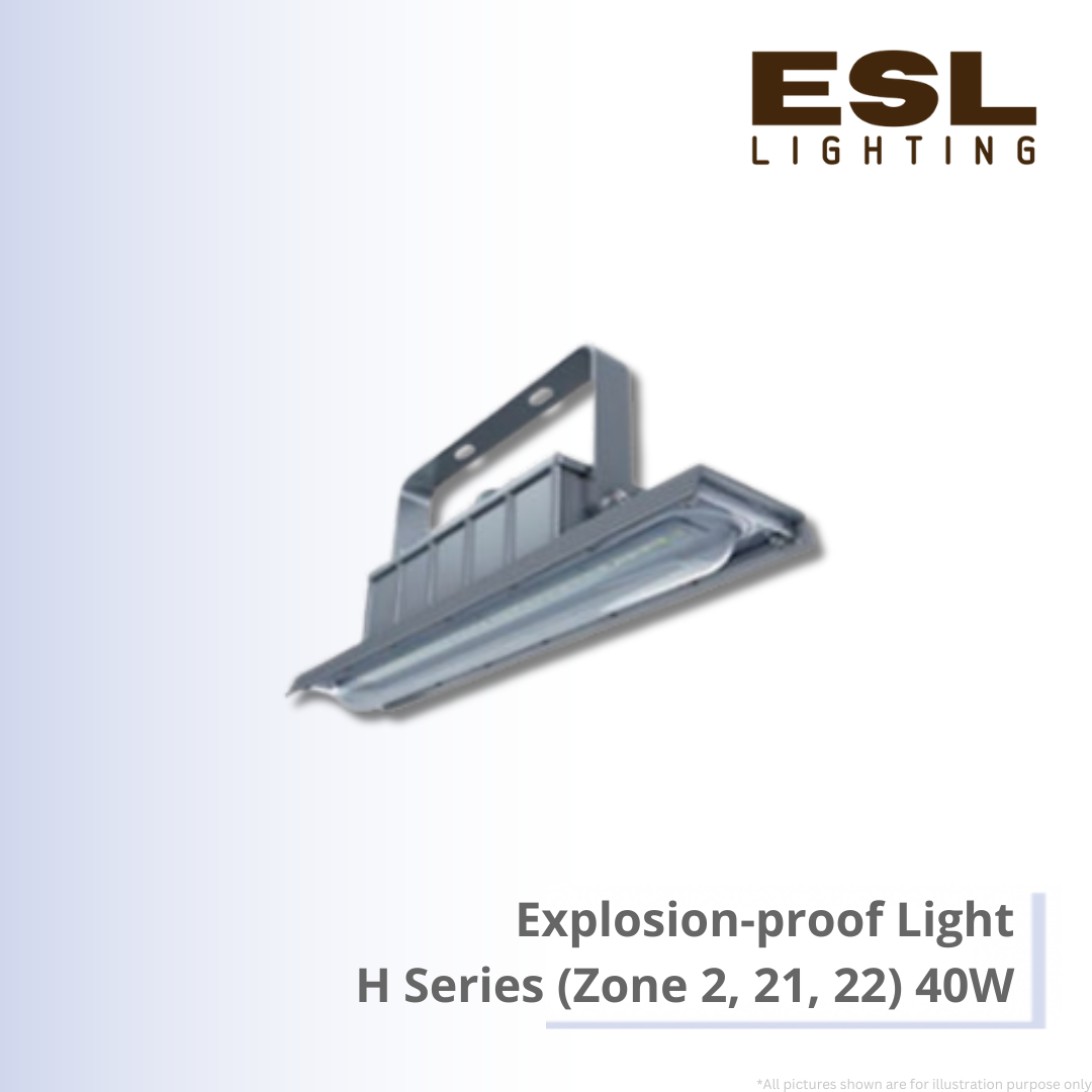 Explosion Proof Light H Series (Zone 2/21/22) 40W - EX-40W-H2N IP66 IK08 IK10