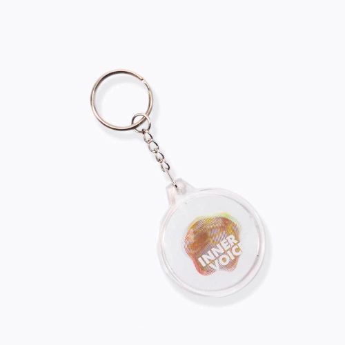 DIY Round Clear Acrylic Keychains