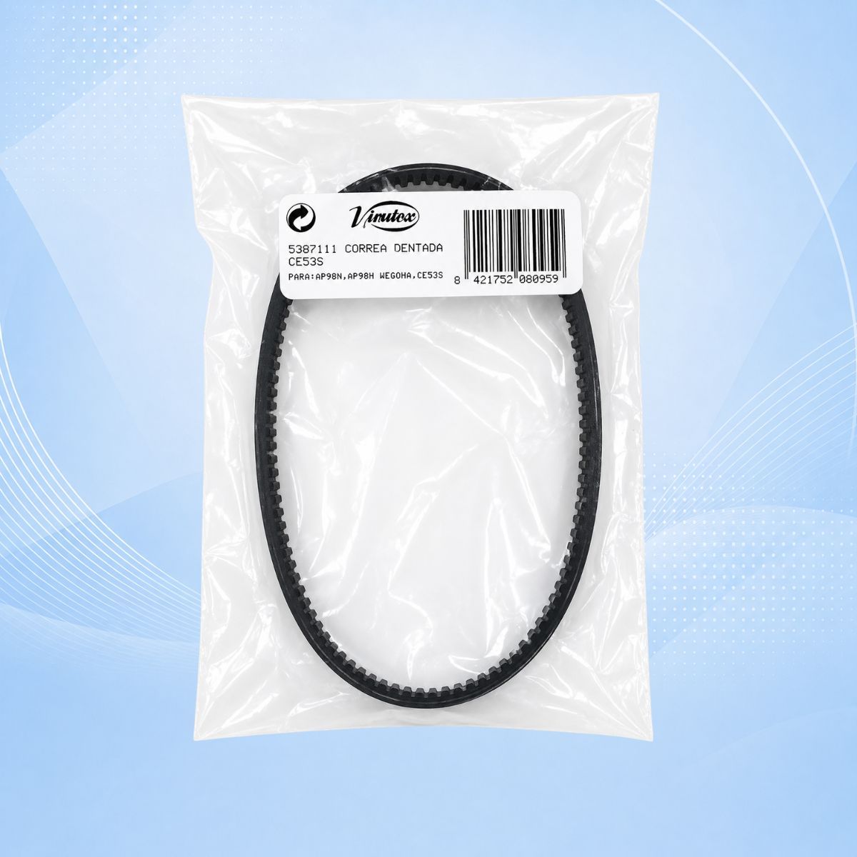 PART NO. 5387111 Rubber Belt (CE53S)