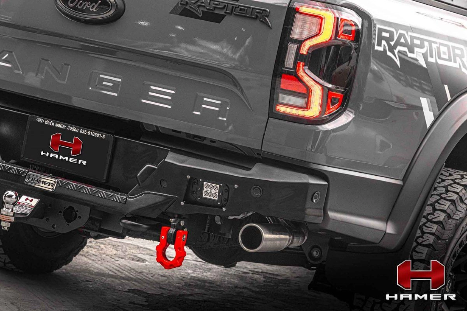 HAMER NOVA REAR BUMPER FOR FORD RANGER RAPTOR 2022+ 