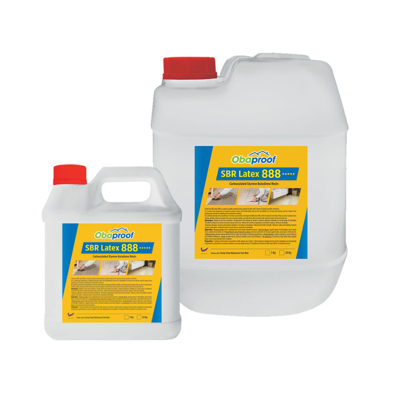 Obaproof SBR Latex 888 | Carboxylated Styrene Butadiene Resin