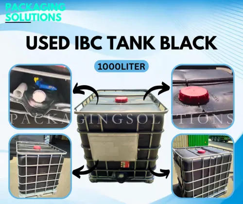 Used IBC Tank Black - 1000L