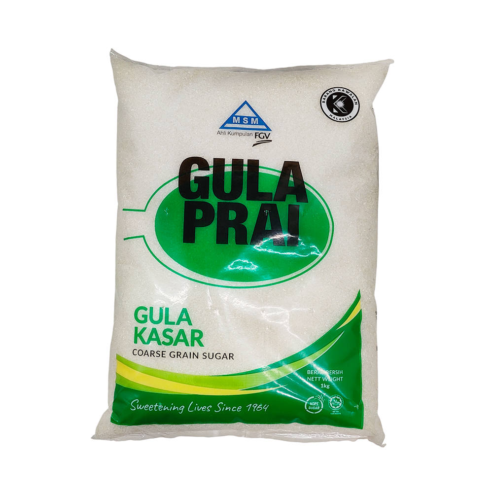 MSM Gula Prai Gula Kasar / Coarse Grain Sugar 1kg