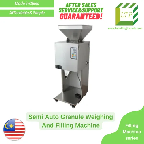 Semi Auto Granule Weighing And Filling Machine