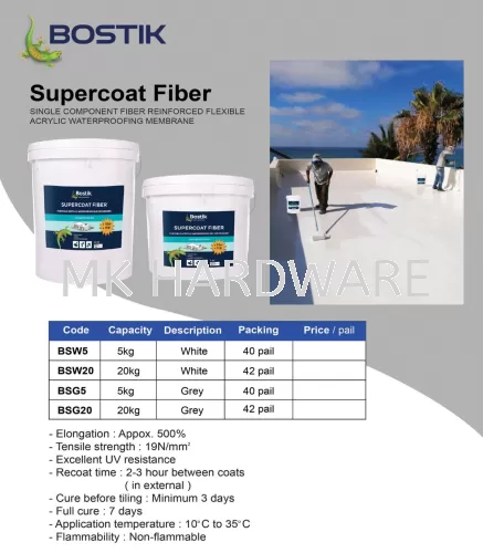 BOSTIK SUPERCOAT FIBER