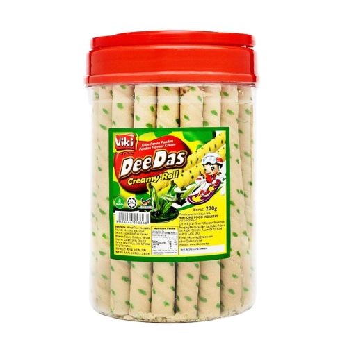 Dee Das Creamy Roll 350g - Pandan Flavour