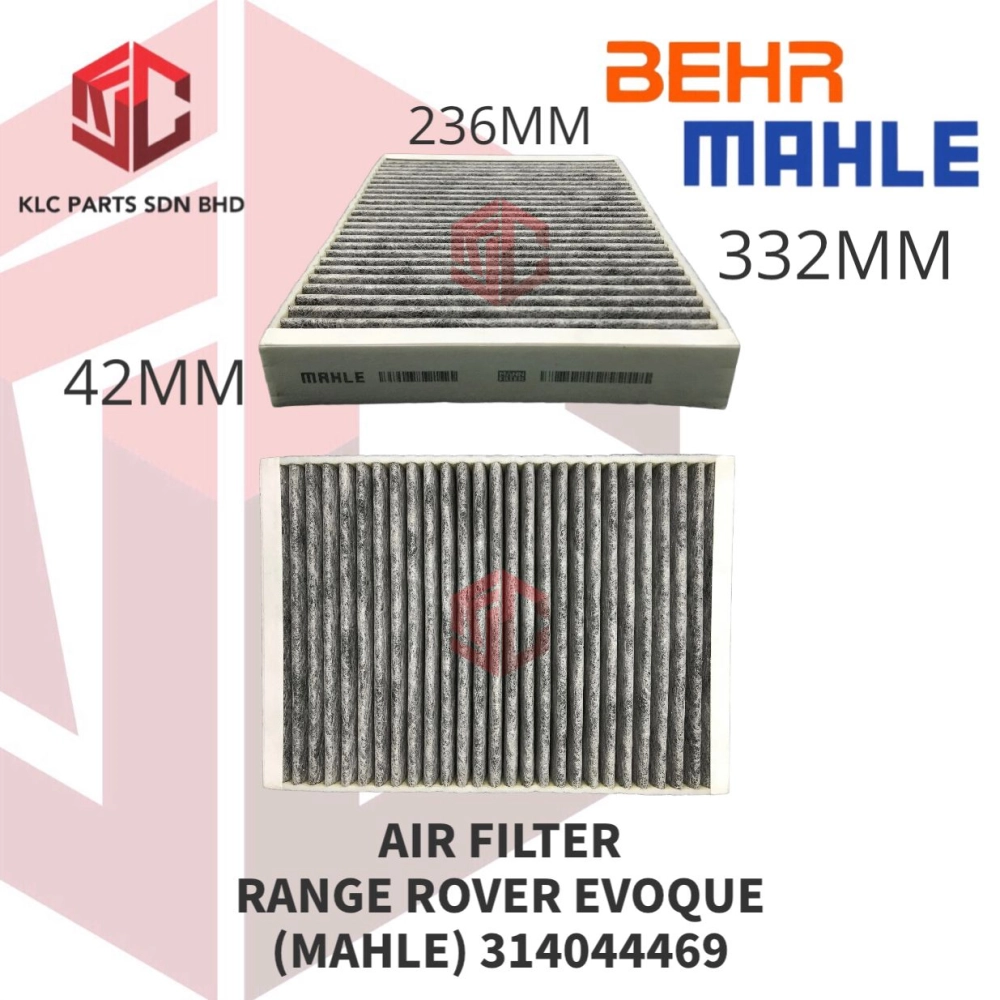 AIR FILTER RANGE ROVER EVOQUE (MAHLE) 314044469