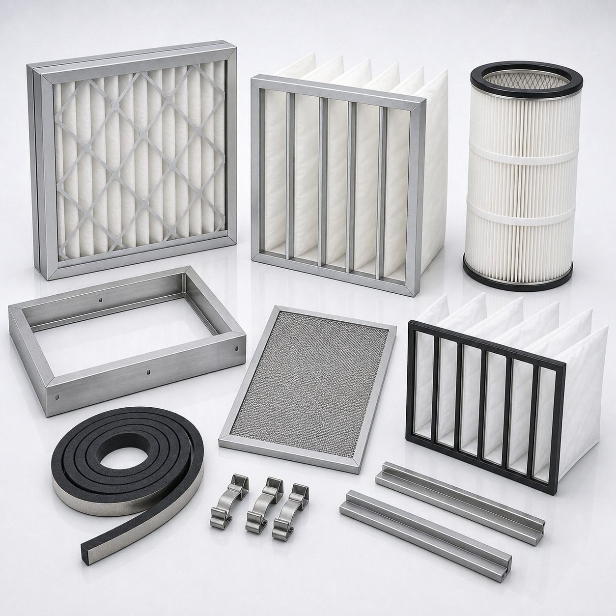 Filter components