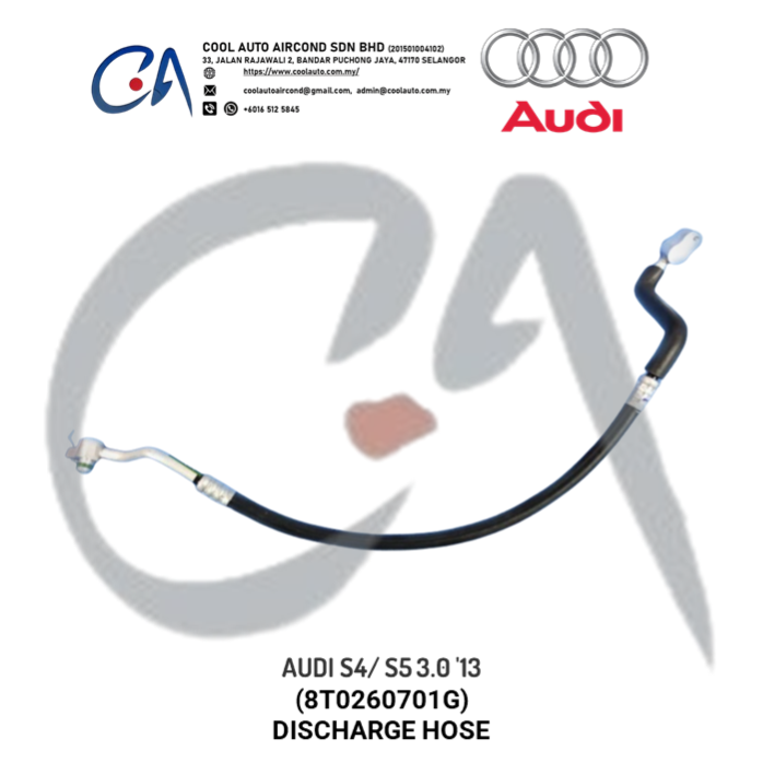 AUDI S4/ S5 3.0 '13 (8T0260701G) DISCHARGE HOSE