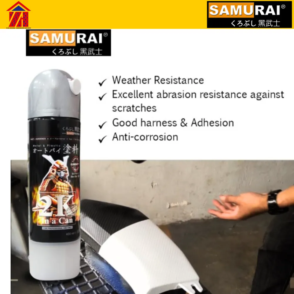 Samurai 2K Component Coat Spray