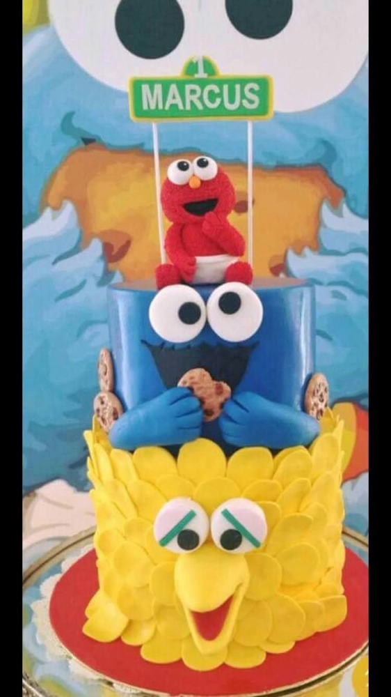 Baby Sesame Street Cake