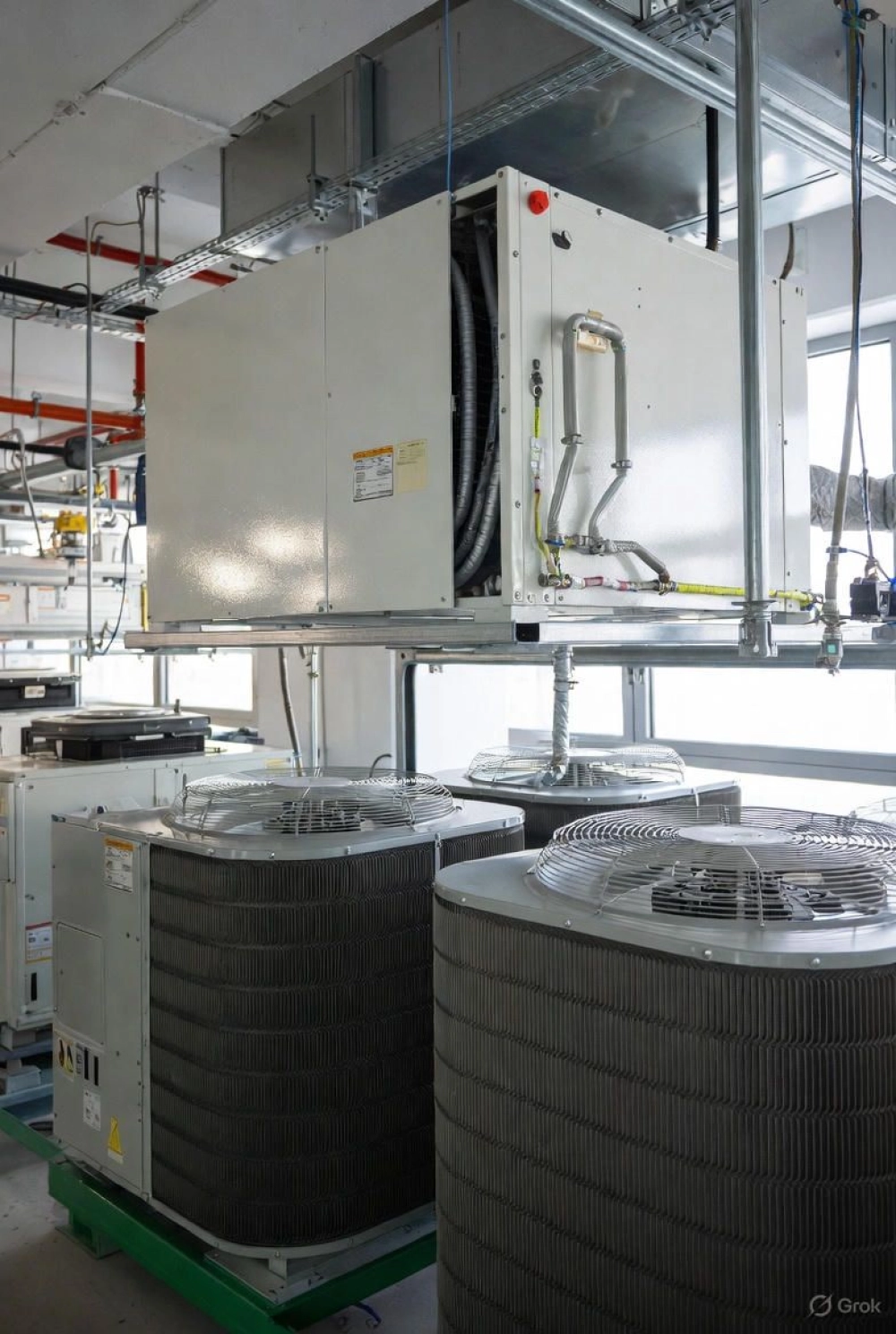 Industrial WCPU Scroll Compressor Units For Continuous Operation ...
