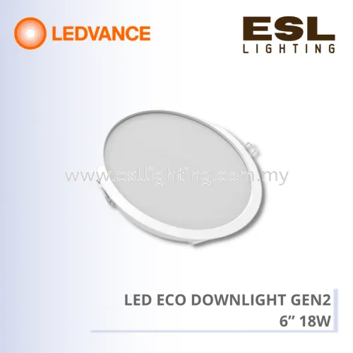 LEDVANCE DOWNLIGHT - LED ECO DOWNLIGHT GEN2 6” 18W