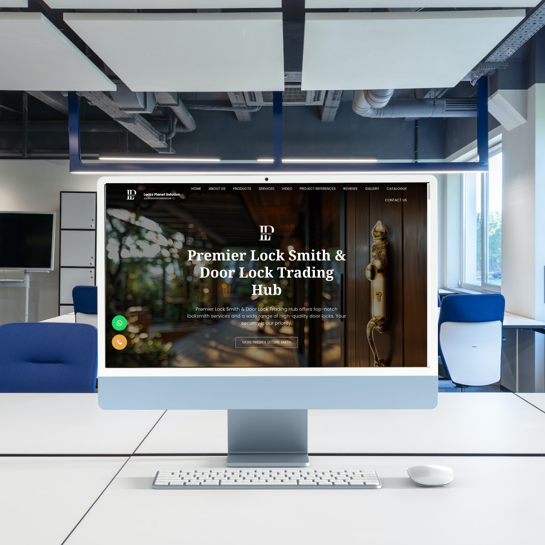Locksmith Service Website Design & SEO | Kuala Lumpur