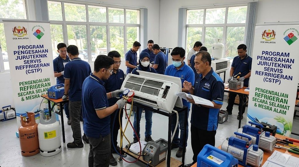 refrigerant handling certification training Malaysia