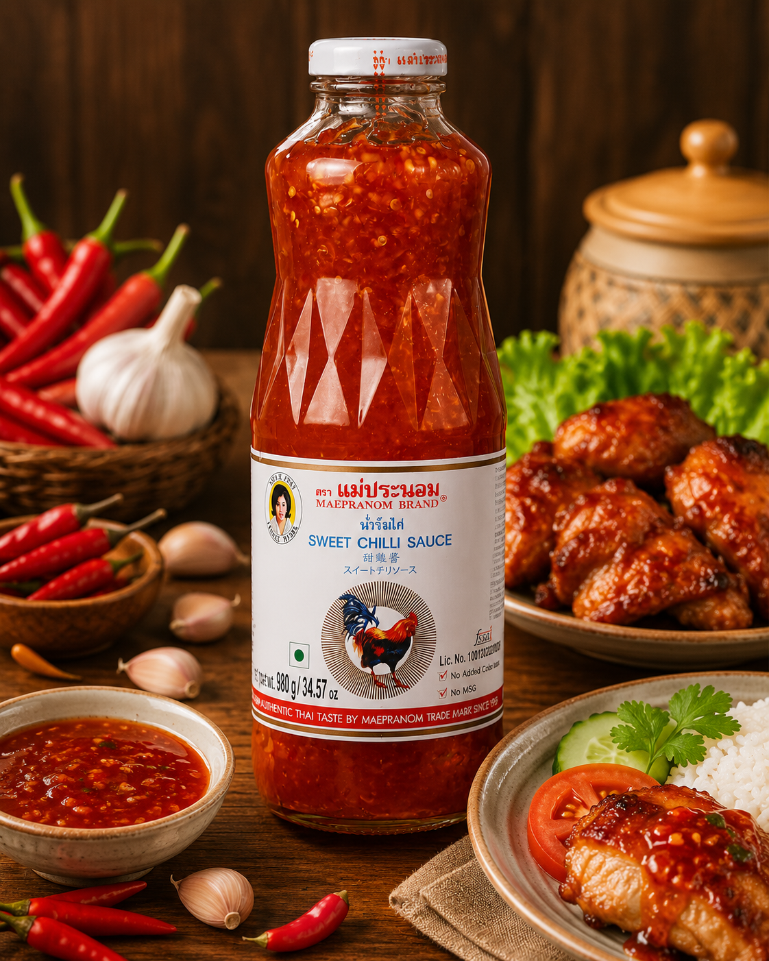 Thai Sweet Chilli Sausa 妈巴泰国 甜鸡酱 980g