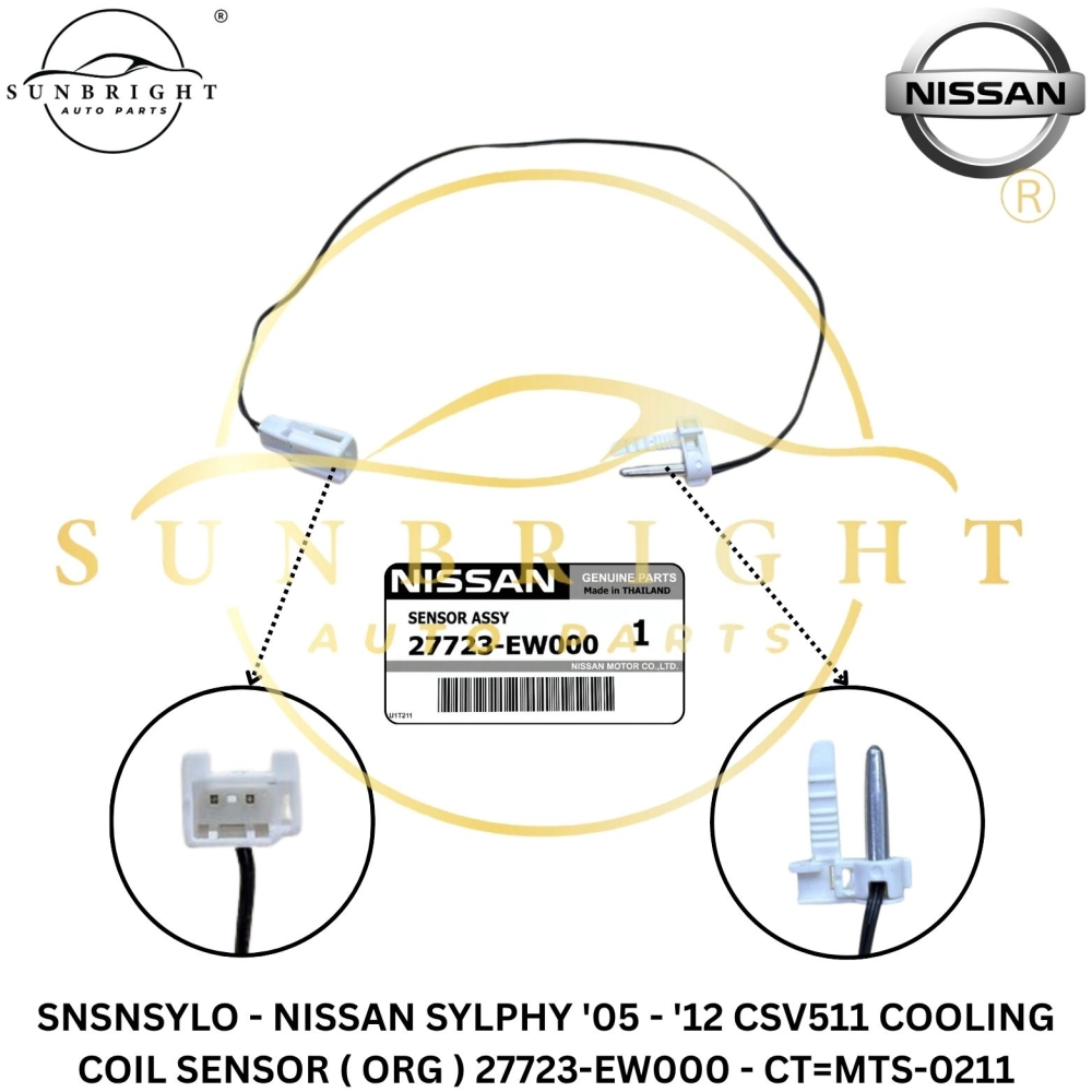 SNSNSYLO - NISSAN SYLPHY '05 - '12 CSV511 COOLING COIL SENSOR ( ORG ) 27723-EW000 - CT=MTS-0211