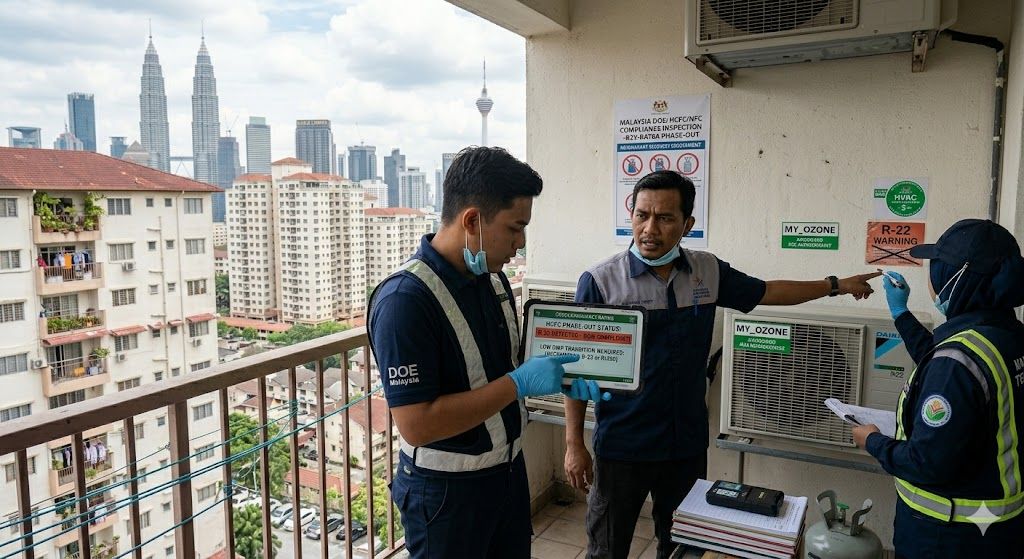 low GWP HVAC compliance Malaysia DOe