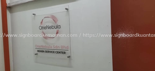 ONE NEBULA ACRYLIC POSTER FRAME SIGNAGE SIGNBOARD IN PAHANG TRIANG TERENGGANU PAKA