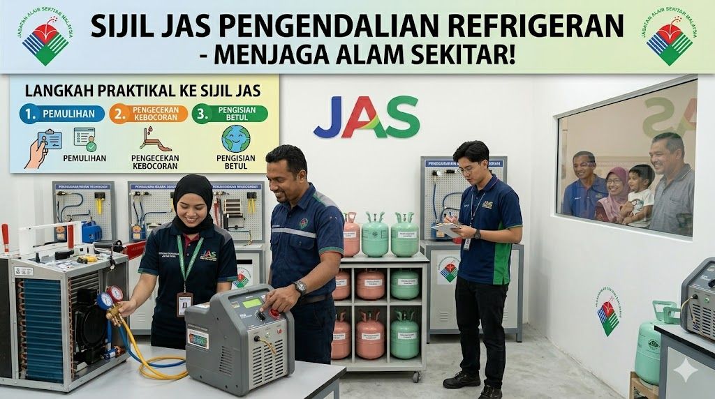 refrigerant technician certification JAS Malaysia
