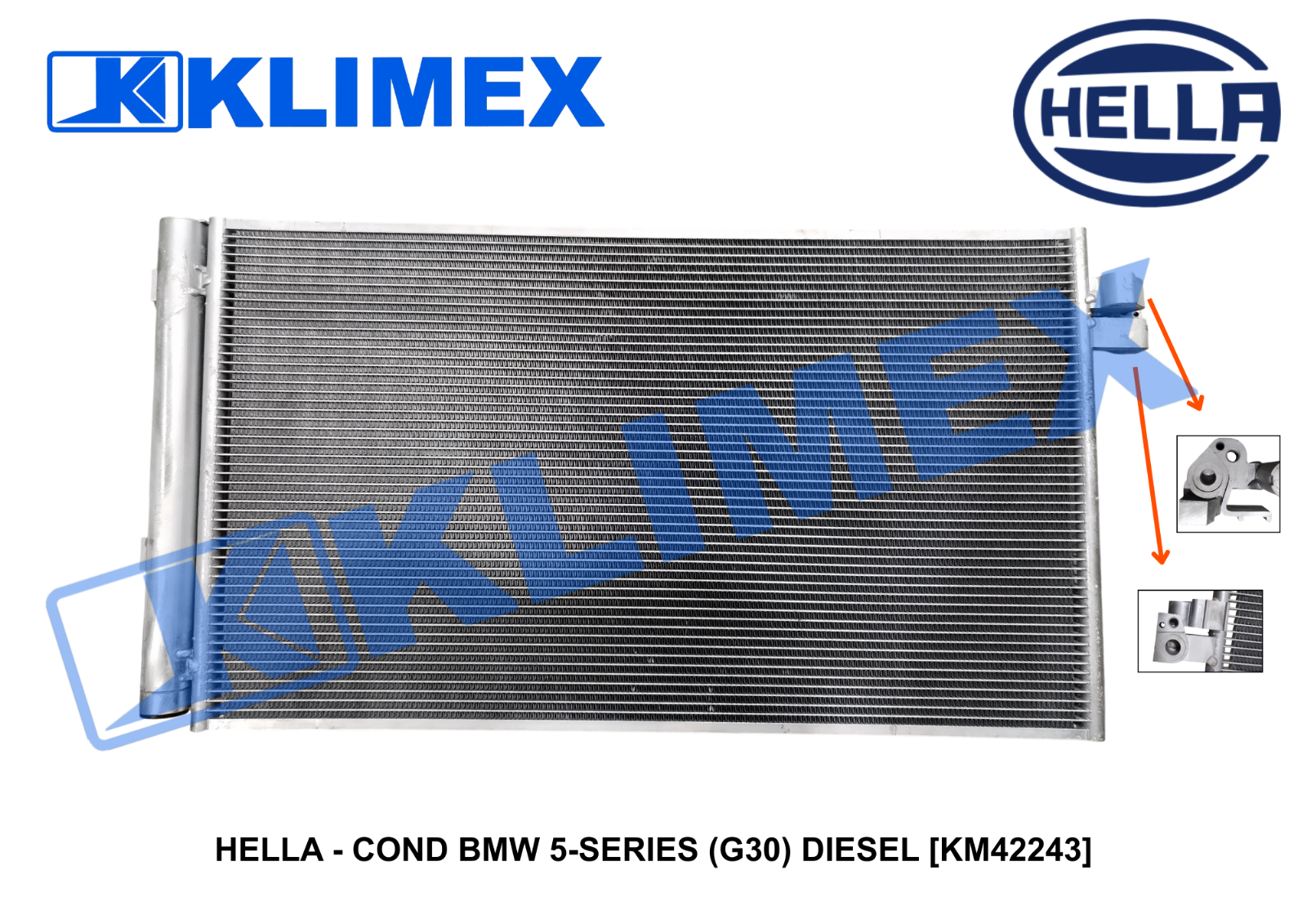 HELLA - COND BMW 5-SERIES (G30) DIESEL [KM42243]