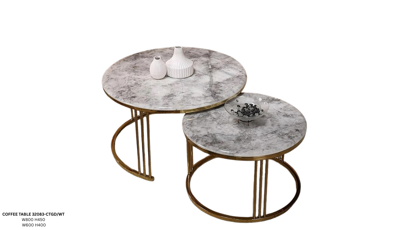 COFFEE TABLE YG-32083-CTGD/WT