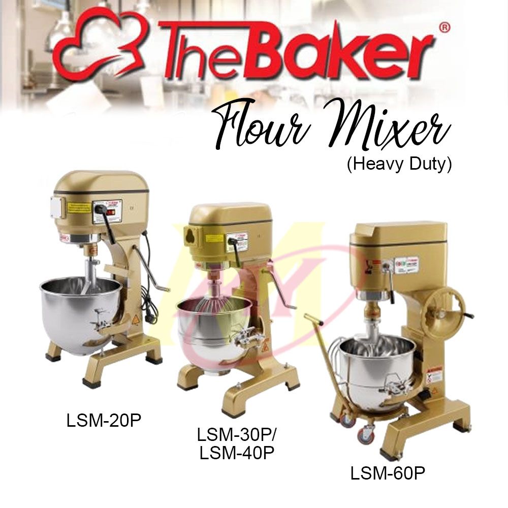 THE BAKER LSM-P Series Industrial Flour Mixer (Heavy Duty)