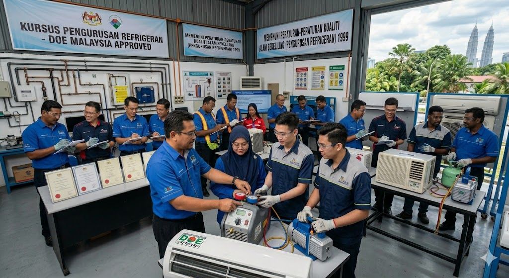 refrigerant management course Malaysia DOE
