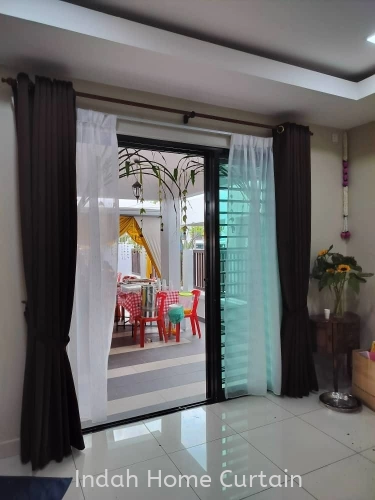 Installation House Curtain in Alam Impian Double Storey House