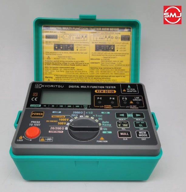 Kyoritsu 6010B Digital Multi Function Tester