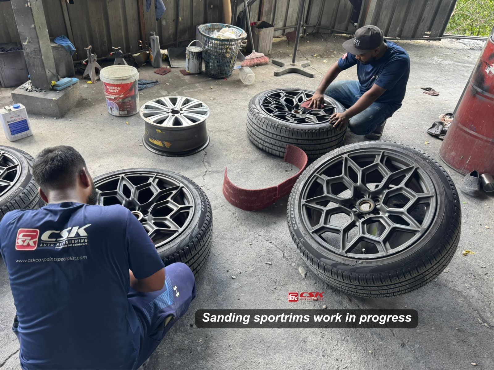 Sportrims & Caliper painting