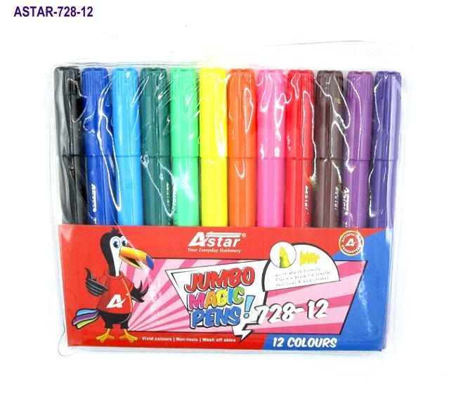 ASTAR 728-12 JUMBO MAGIC PENS