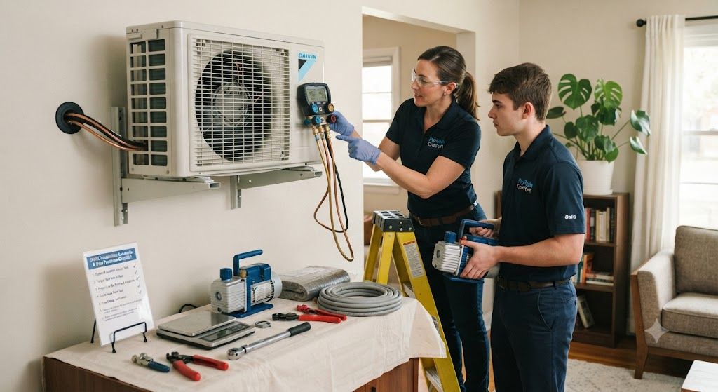 HVAC installation standards and best practices