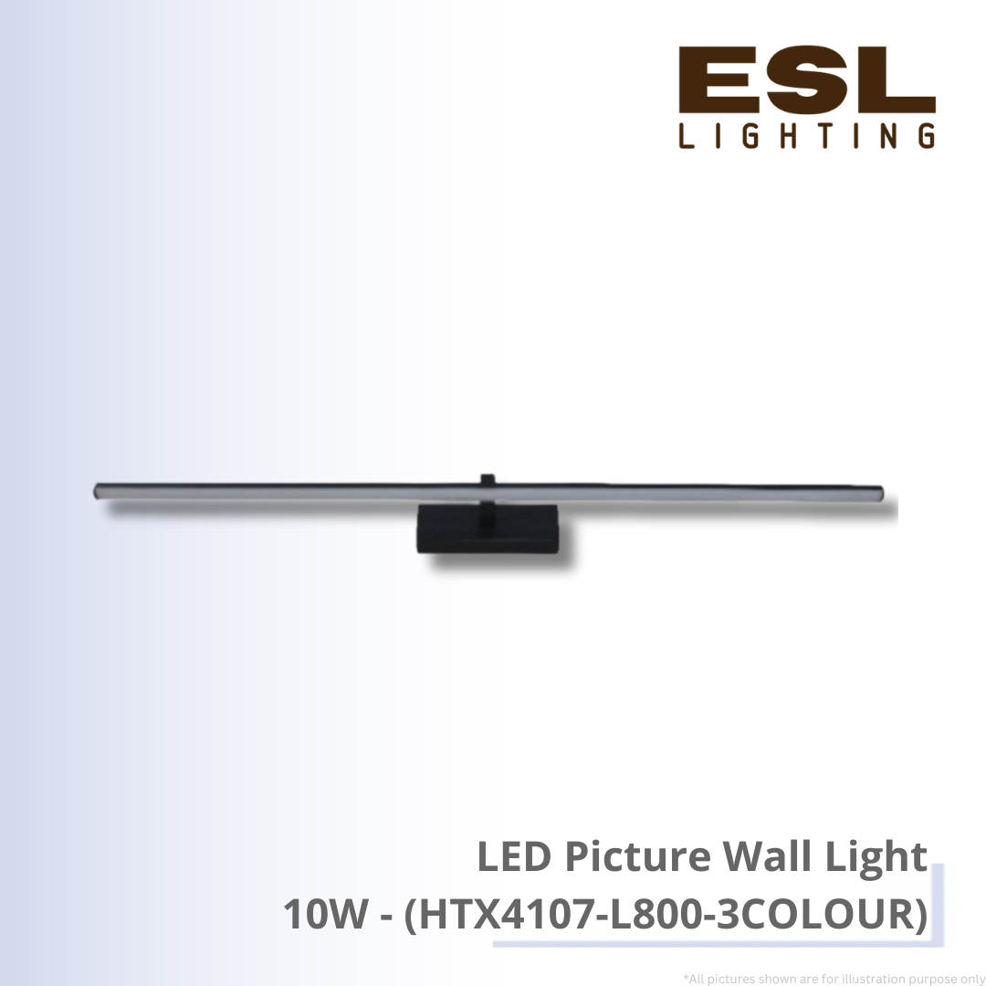 LED Picture Wall Light 10W - HTX4107-L800-3COLOUR