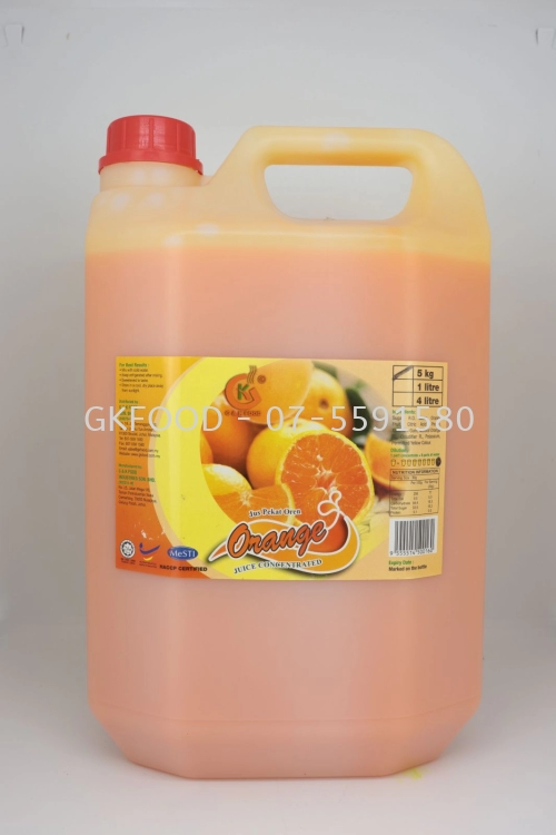 5kg Concentrate Orange Juice
