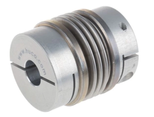 693-2436 - Huco Bellows Coupling, 34mm Outside Diameter, 10mm Bore, 40mm Length Coupler