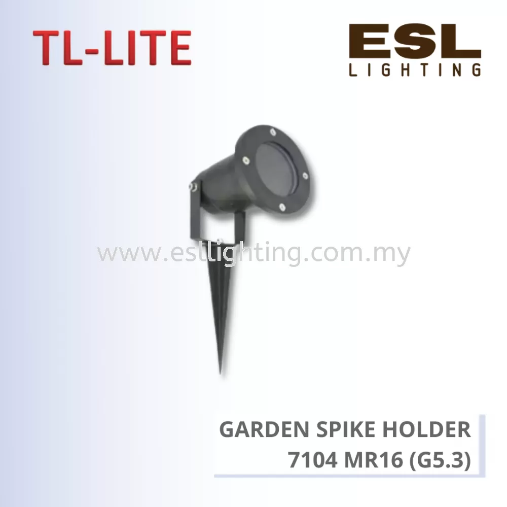 TL-LITE SPIKE LIGHT - GARDEN SPIKE HOLDER 7104 MR16 (G5.3)