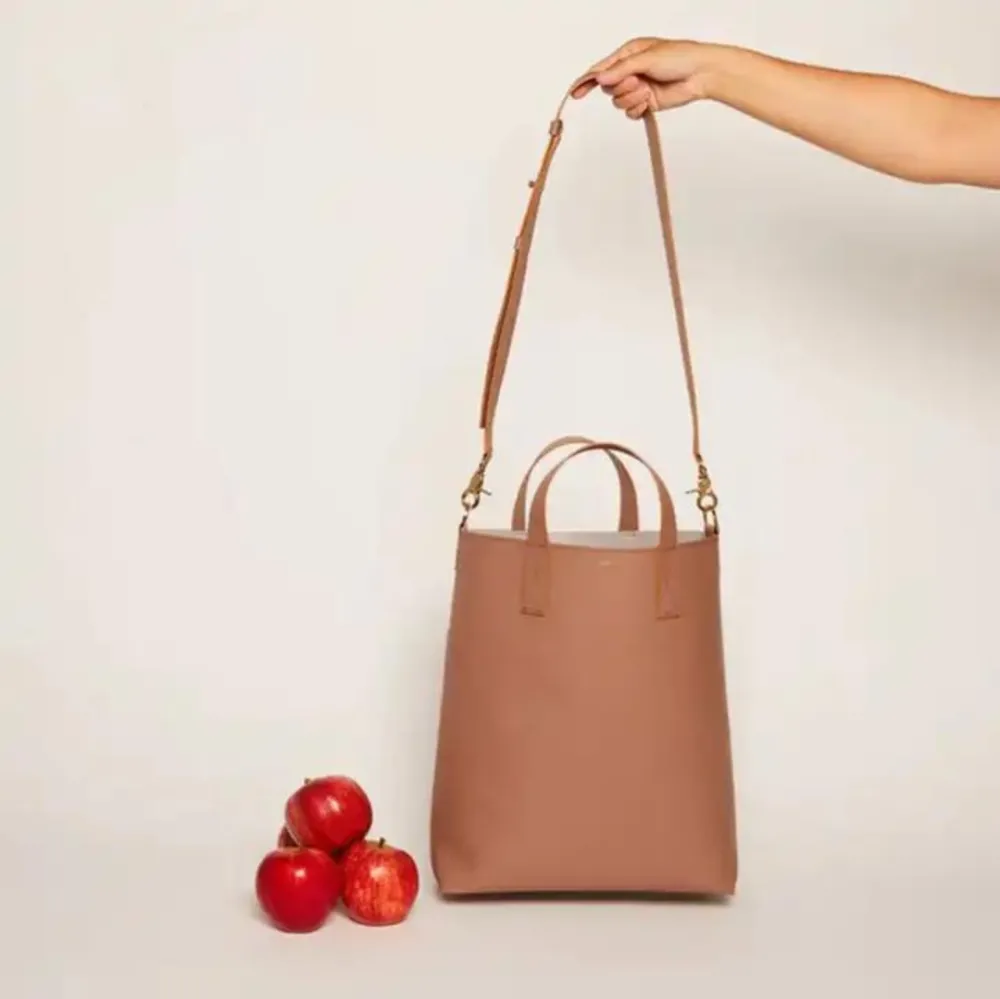 Eco Friendly Apple Skin Leather Tote Bag