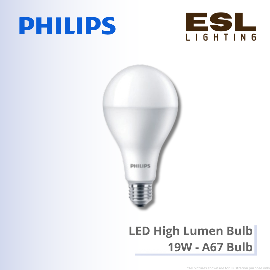 PHILIPS LED High Lumen Bulb 19W - A67 Bulb
