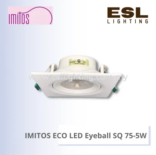 IMITOS ECO LED Eyeball SQUARE 5W SQ75 [ SIRIM ]