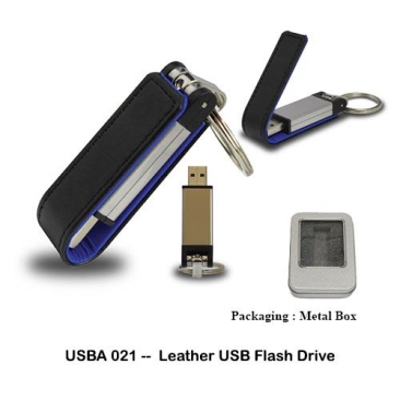 USBA021 -- Leather USB Flash Drive