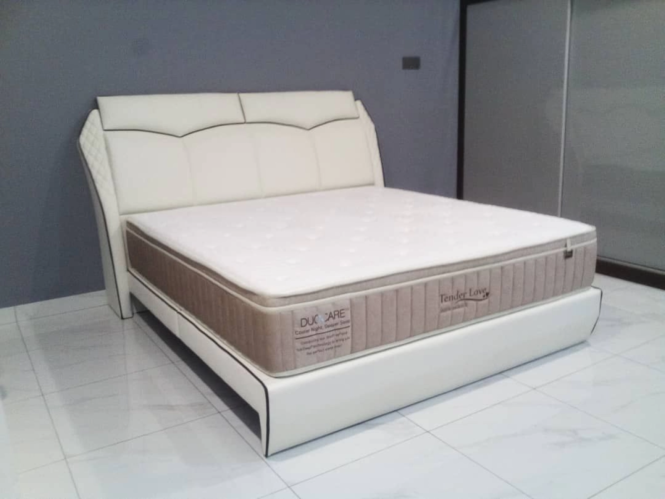 Goodnite Tender Love Queen Mattress | Premium Queen Size Bed frame Custom Made | Katil Tilam Promosi Raya 2023 | Penang Furniture Shop | Bertam | Sungai Petani | Ipoh | Johor Bahru