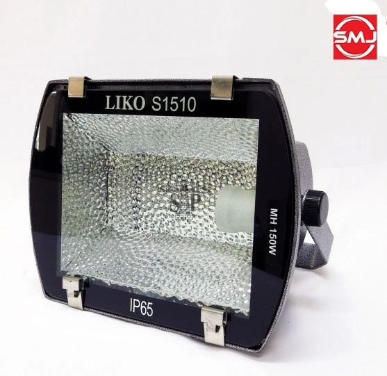 Liko S1510 150W E27 Metal Halide Floodlight (Dark Grey)