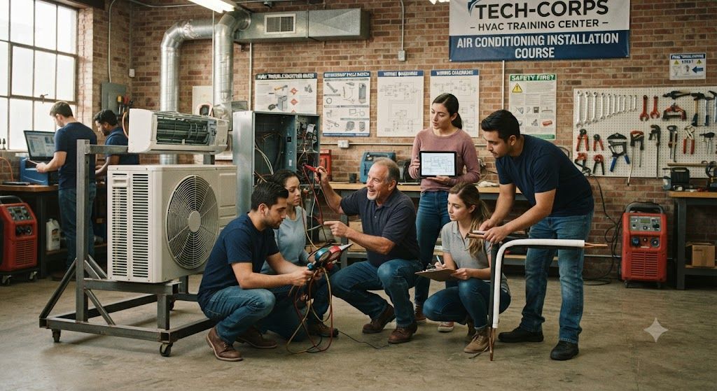 Air conditioning installation course