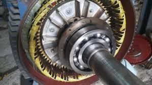 Electric Motor Bearing Inspection