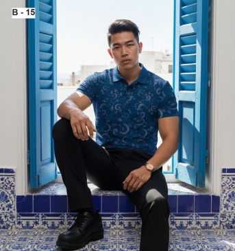 Custom Batik Sublimation T-Shirt