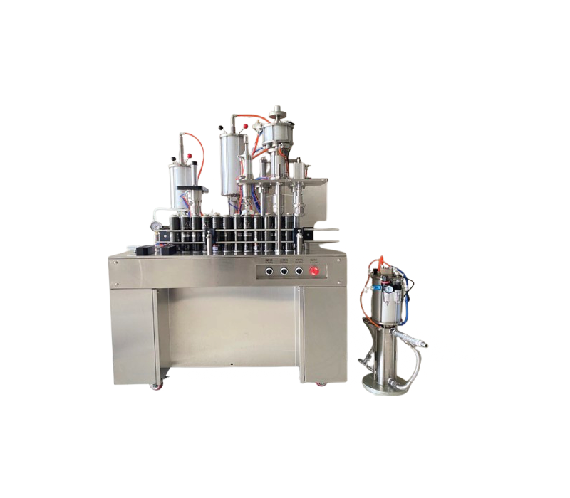 Semi Automatic Aerosol Filling Machine