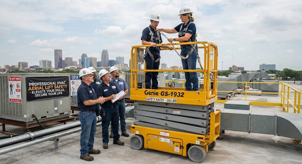professional HVAC aerial lift safety course